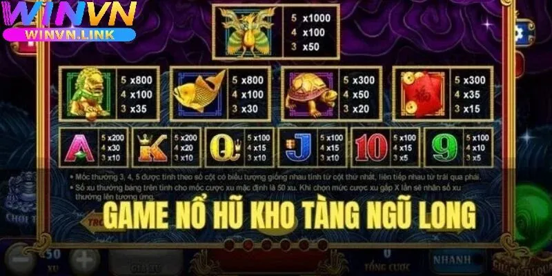 Nổ Hũ Kho Tàng Ngũ Long Winvn là gì?
