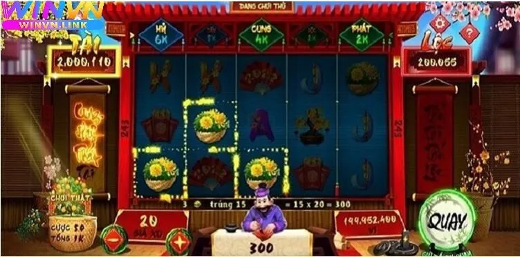 Nổ Hũ Ông Đồ Winvn là một trò chơi slot trực tuyến được thiết kế với chủ đề “Ông Đồ” – biểu tượng quen thuộc trong văn hóa Việt Nam